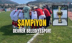 Şampiyon Devrek Belediyespor kazanarak bitirdi!