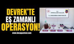 Devrek'te Eş Zamanlı Jandarma Operasyonu! | Devrek Haberleri