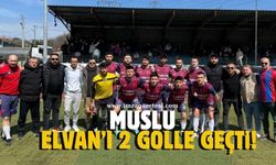 Elvanpazarcık'ı 2 golle geçen Muslu Belediyespor liderliğini sürdürdü