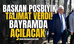 Ereğli Belediye Başkanı Halil Posbıyık, talimat verdi! Ramazan Bayramı'nda açılacak... | Ereğli Haberleri