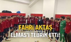 Fahri Aktaş Zonguldakspor’u kutladı