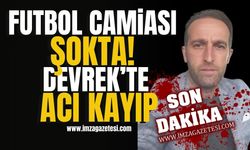 Futbol camiası şokta! Futbol eğitmeni Talip Tavşan, hayatını kaybetti! | Devrek Haberleri