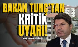 Adalet Bakanı Yılmaz Tunç'tan Kiracılara Kritik Uyarı! | Gündem Haberleri