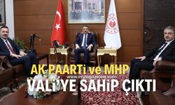 AK Parti ve MHP, CHP ile tartışan Zonguldak Valisi Osman Hacıbektaşoğlu’na sahip çıktı