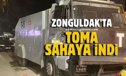 Zonguldak’ta CHP mitingine TOMA gönderildi