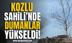 Kozlu Sahili’nde dumanlar yükseldi! | Kozlu Haberleri