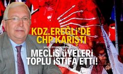 Kdz.Ereğli'de CHP karıştı! Meclis üyeleri istifa etti