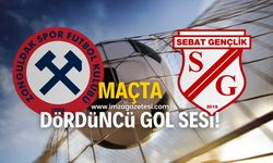 Zonguldakspor FK-Sebat Gençlik Spor maçında dördüncü gol sesi