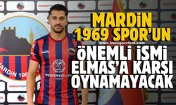 Mardin 1969 Sporlu Ahmet Teker, Zonguldakspor karşısında oynayamayacak