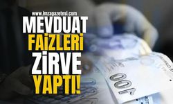 Mevduat faizleri zirve yaptı!