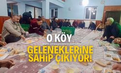 O köy geleneklerine sahip çıkıyor!