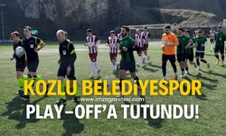 Terakkispor’u yenen Kozlu Belediyespor Play-Off’a tutundu