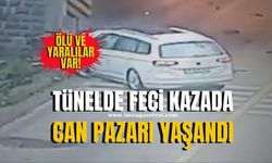 Tünelde feci kazada can pazarı! Ölü ve yaralılar var