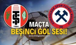 Turgutluspor-Zonguldakspor maçında beşinci gol sesi