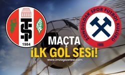 Turgutluspor-Zonguldakspor maçında ilk gol sesi