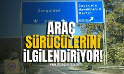 Zonguldak-Bartın yolunu kullanan araç sürücülerini ilgilendiriyor! | Zonguldak Haberleri