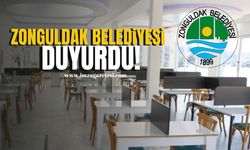 Zonguldak belediyesi duyurdu! "Servis iptal, salon açık!"