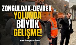 Zonguldak-Devrek yolunda büyük gelişme!