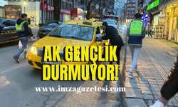 AK Gençlik durmuyor! Vatandaşın imdadına yetiştiler