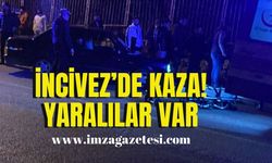 İncivez’de feci kaza! Yaralılar var