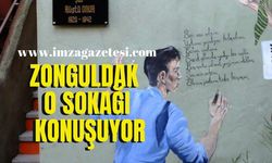 Zonguldak o sokağı konuşuyor! Gören fotoğraf çektirmeden gitmiyor