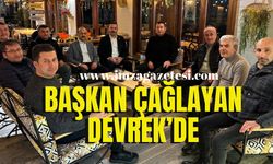 AK Parti İl Başkanı Mustafa Çağlayan, Devrek Teşkilatıyla buluştu