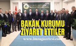 Bakan Kurum’a önemli ziyaret