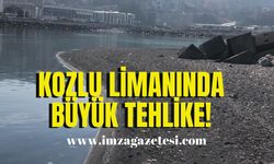 Kozlu Limanında büyük tehlike! Acil önlem alınması gerek