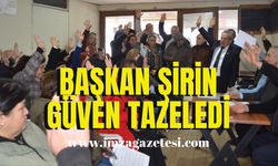 Hüseyin Şirin güven tazeledi