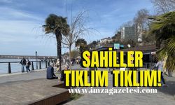 Sahiller tıklım tıklım!