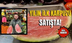 Yılın ilk karpuzu dilim dilim satılıyor!