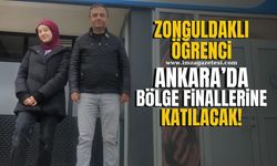 Zonguldaklı öğrenci bölge finallerine katılacak