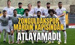 Zonguldakspor Mardin kapısından atlayamadı!