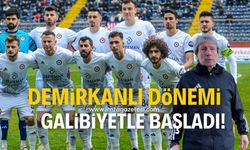 Zonguldakspor'da Bülent Demirkanlı dönemi galibiyetle başladı