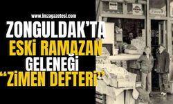 Zonguldak'ta eski Ramazan geleneği... "Zimen defteri"... | Zonguldak Haberleri