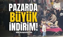 Zonguldak'ta Giysi Pazarında Büyük İndirim Fırtınası! | Zonguldak Haberleri