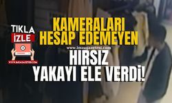 Zonguldak'ta hırsızlık anı güvenlik kameralarına yansıdı! Polisten kaçamadı