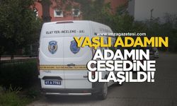 55 yaşındaki Recep Alaca'nın cansız bedenine ulaşıldı