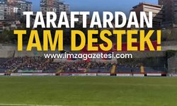 Taraftar Zonguldakspor'u yalnız bırakmadı | Zonguldak haber