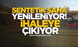Sentetik saha yenileniyor! İhaleye çıkılıyor