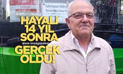 14 YIL SONRA HACI OLMA HAYALİNE KAVUŞTU