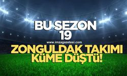 19 Zonguldak takımı küme düştü