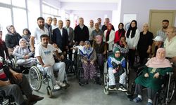 Bayram öncesinde engellilere tekerlekli sandalye sürprizi