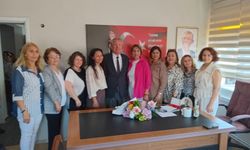 CHP’li kadınlar sahada…