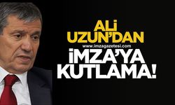 Ali Uzun'dan İmza'ya kutlama