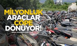 28 Milyonluk Araçlar Otoparkta Çöpe Dönüyor!