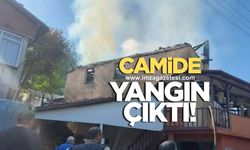 Camide yangın!