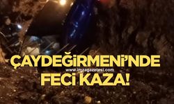 Çaydeğirmeni'nde feci kaza