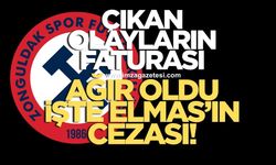 Çıkan olayların Zonguldakspor’a faturası ağır oldu