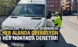 Zonguldak'ta Güvenlik Seferberliği: Her Alanda Operasyon, Her Noktada Denetim!